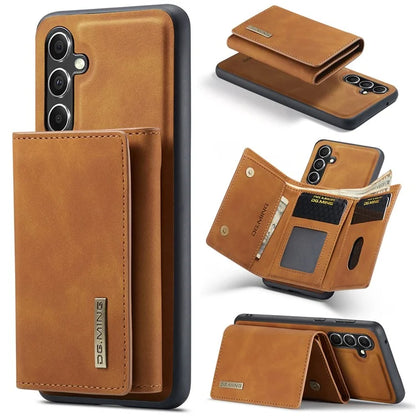 DG.MING M1 Series for Samsung Galaxy A55 5G Case Magnetic Detachable Leather Back Cover