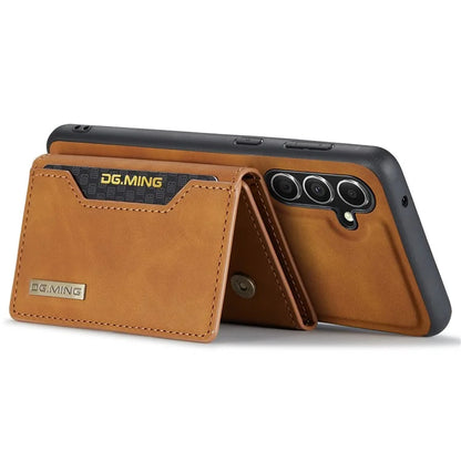 DG.MING M2 Series for Samsung Galaxy A35 5G Kickstand Case Detachable Magnetic Wallet Phone Cover