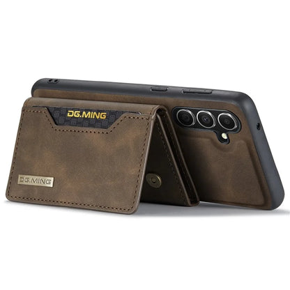 DG.MING M2 Series for Samsung Galaxy A35 5G Kickstand Case Detachable Magnetic Wallet Phone Cover
