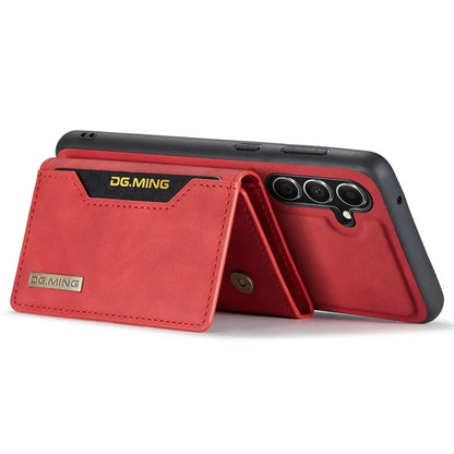 DG.MING M2 Series for Samsung Galaxy A35 5G Kickstand Case Detachable Magnetic Wallet Phone Cover