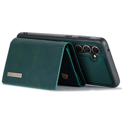 DG.MING M1 Series for Samsung Galaxy A35 5G Case Detachable Card Holder Leather Coating Phone Cover