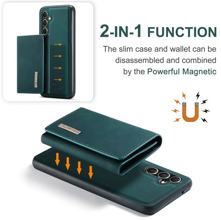 DG.MING M1 Series for Samsung Galaxy A15 4G / A15 5G Case Detachable Wallet Phone Cover