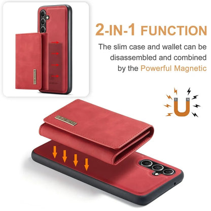 DG.MING M1 Series for Samsung Galaxy A15 4G / A15 5G Case Detachable Wallet Phone Cover