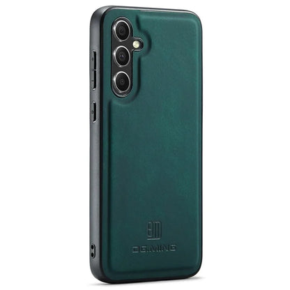 DG.MING For Samsung Galaxy A55 5G Case PU Leather+PC+TPU Hybrid Phone Cover