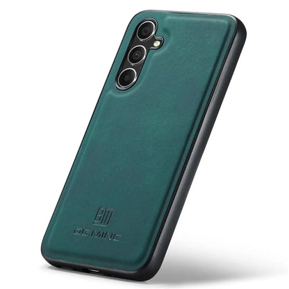 DG.MING For Samsung Galaxy A35 5G Case Leather+PC+TPU Anti-Drop Phone Cover