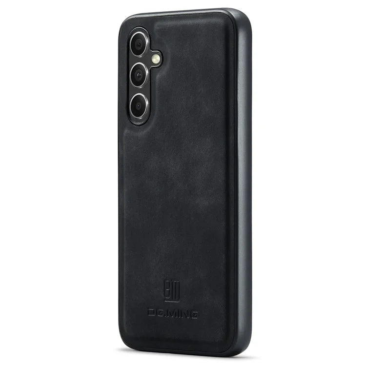 DG.MING For Samsung Galaxy A35 5G Case Leather+PC+TPU Anti-Drop Phone Cover