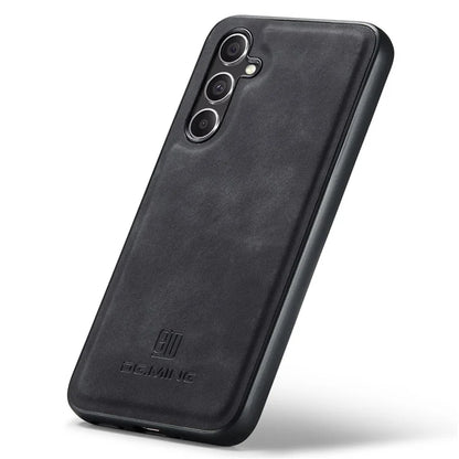 DG.MING For Samsung Galaxy A15 4G / A15 5G Case Drop-resistant Leather Coated PC+TPU Phone Cover