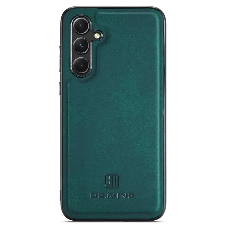 DG.MING For Samsung Galaxy A15 4G / A15 5G Case Drop-resistant Leather Coated PC+TPU Phone Cover