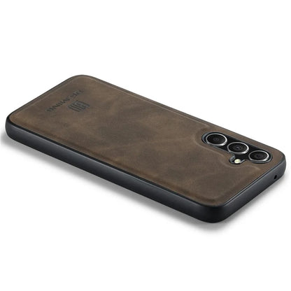 DG.MING For Samsung Galaxy A15 4G / A15 5G Case Drop-resistant Leather Coated PC+TPU Phone Cover