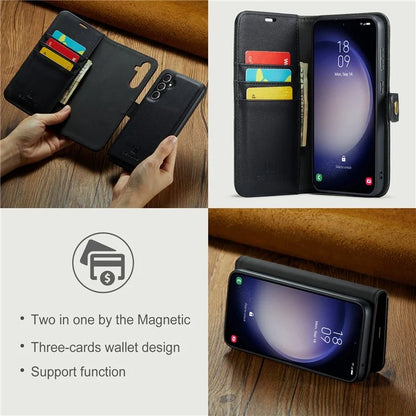 DG.MING for Samsung Galaxy A35 5G Wallet Case Detachable Split Leather Phone Cover