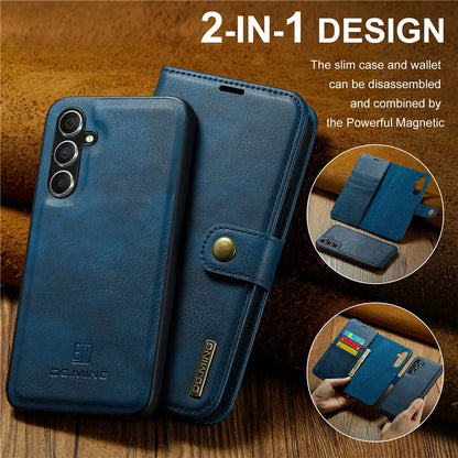 DG.MING for Samsung Galaxy A35 5G Wallet Case Detachable Split Leather Phone Cover
