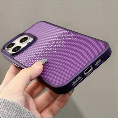 For iPhone 15 Pro Case Geometric Pattern PC Phone Cover Water Transfer Printing