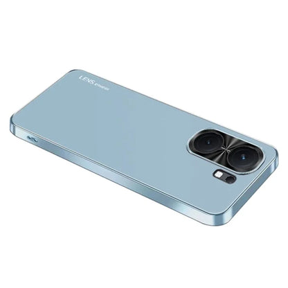 For vivo iQOO Neo9 Pro 5G Case Shockproof Acrylic+TPU Electroplating Metal Frame Phone Cover