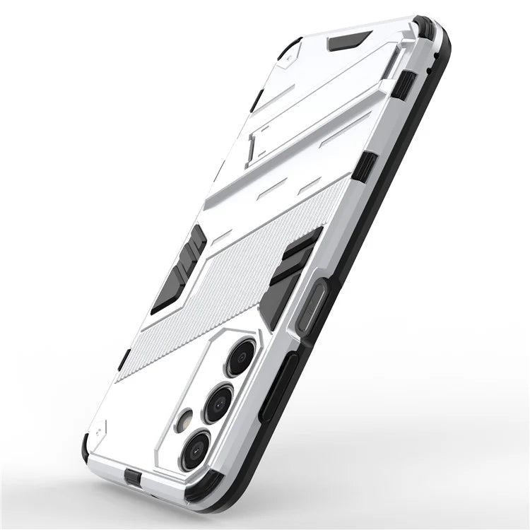 For Samsung Galaxy M15 5G Case Kickstand Anti-Scratch PC+TPU Armour Phone Cover