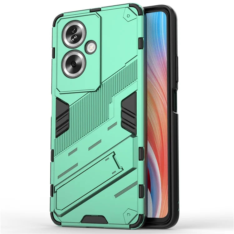 For Oppo A79 5G / A2 5G Phone Case Scratch-resistant PC+TPU Kickstand Cover