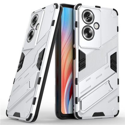 For Oppo A79 5G / A2 5G Phone Case Scratch-resistant PC+TPU Kickstand Cover