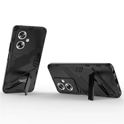 For Oppo A79 5G / A2 5G Phone Case Scratch-resistant PC+TPU Kickstand Cover