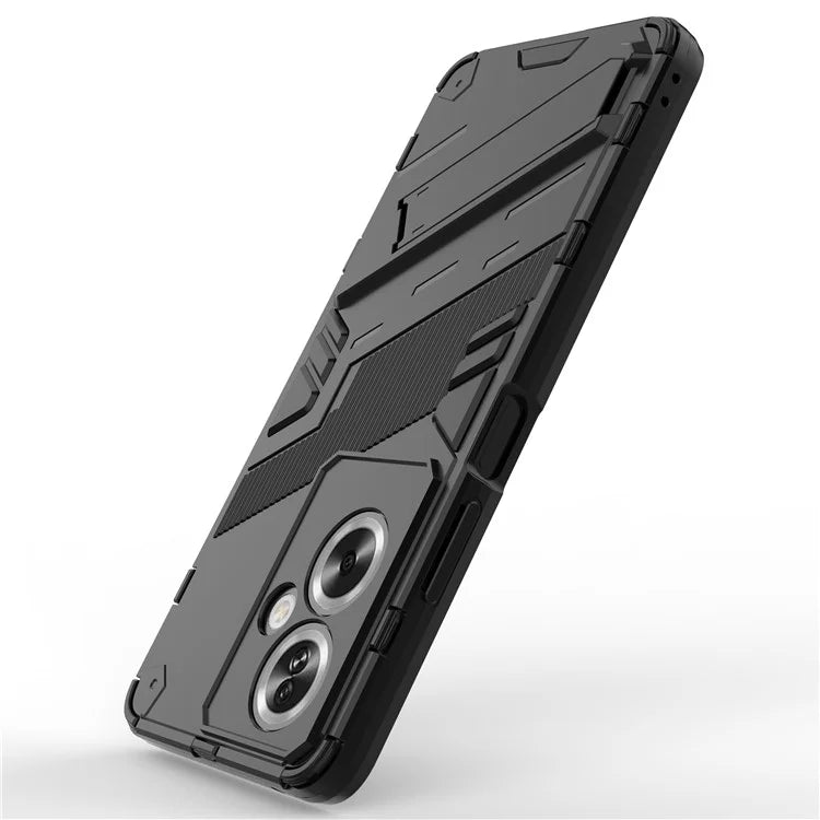 For Oppo A79 5G / A2 5G Phone Case Scratch-resistant PC+TPU Kickstand Cover