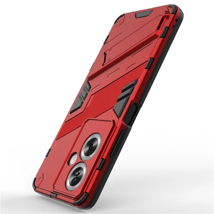 For Oppo A79 5G / A2 5G Phone Case Scratch-resistant PC+TPU Kickstand Cover