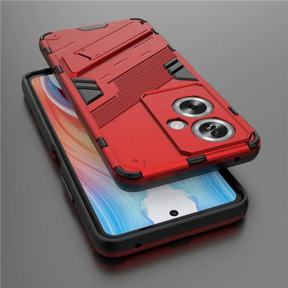 For Oppo A79 5G / A2 5G Phone Case Scratch-resistant PC+TPU Kickstand Cover