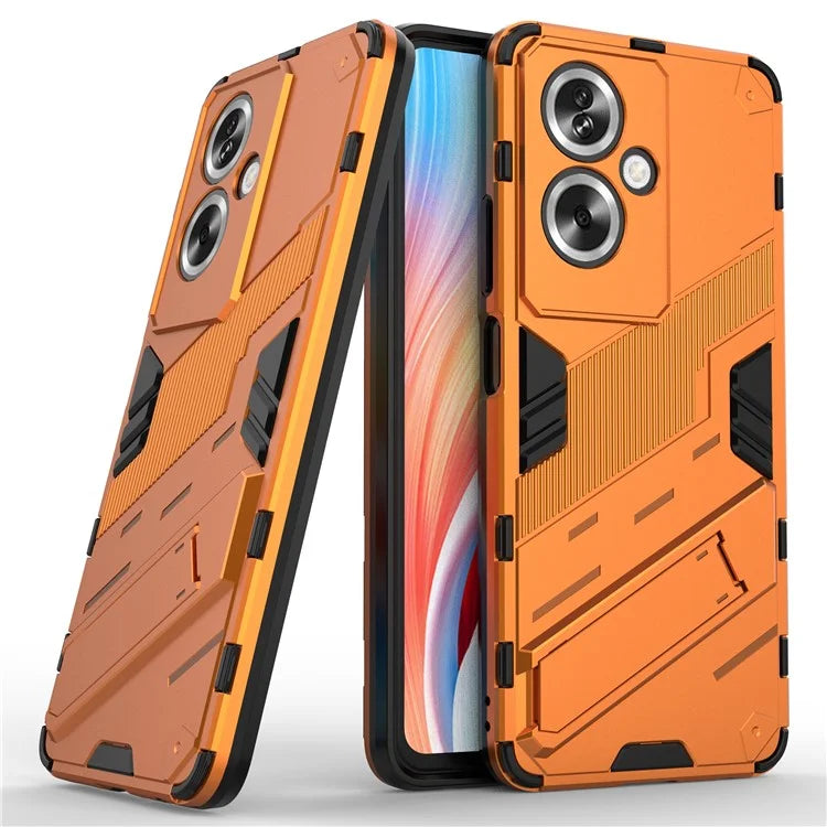 For Oppo A79 5G / A2 5G Phone Case Scratch-resistant PC+TPU Kickstand Cover