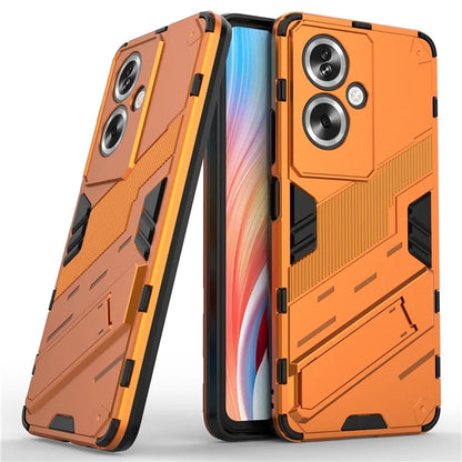 For Oppo A79 5G / A2 5G Phone Case Scratch-resistant PC+TPU Kickstand Cover
