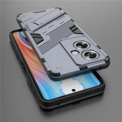 For Oppo A79 5G / A2 5G Phone Case Scratch-resistant PC+TPU Kickstand Cover
