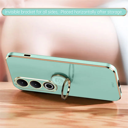 XINLI For OnePlus Nord CE4 5G TPU Case Ring Kickstand Electroplating Phone Cover