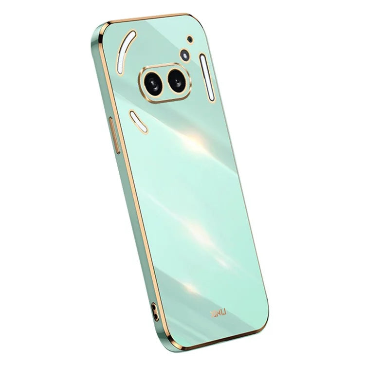XINLI For Nothing Phone (2a) TPU Case Electroplating Edge Protective Phone Cover