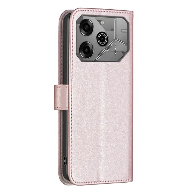 BINFEN COLOR BF17 For TECNO Pova 6 5G / Tecno Pova 6 Pro 5G Case Leather Flip Wallet Phone Cover