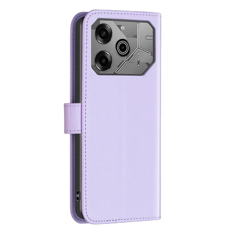 BINFEN COLOR BF17 For TECNO Pova 6 5G / Tecno Pova 6 Pro 5G Case Leather Flip Wallet Phone Cover