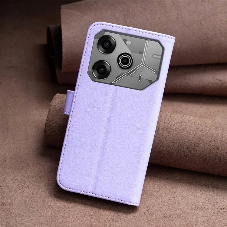 BINFEN COLOR BF17 For TECNO Pova 6 5G / Tecno Pova 6 Pro 5G Case Leather Flip Wallet Phone Cover