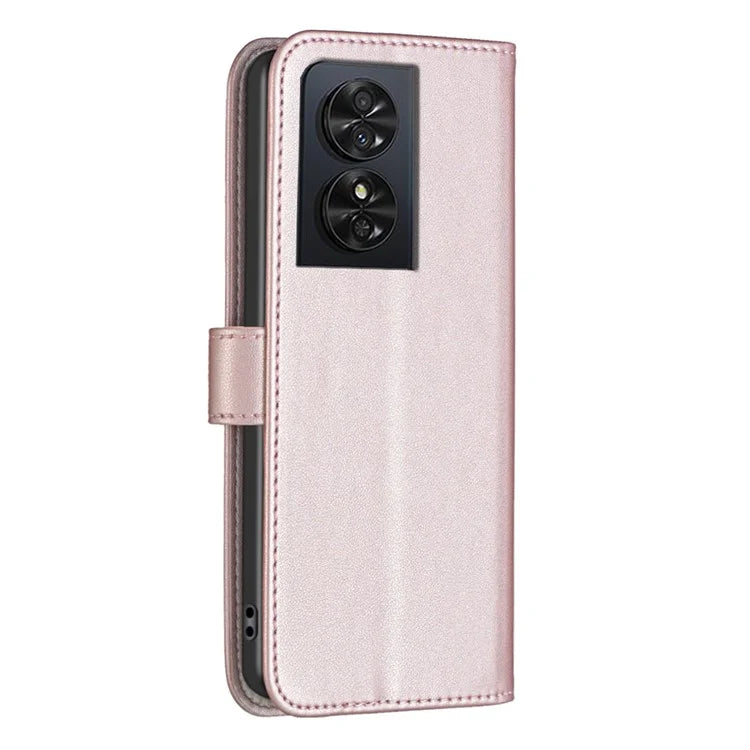 BINFEN COLOR BF17 For TCL 50 SE Case PU Leather Wallet Phone Cover Folding Stand