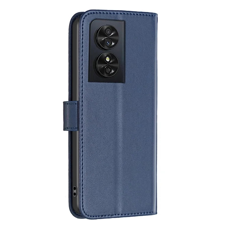 BINFEN COLOR BF17 For TCL 50 SE Case PU Leather Wallet Phone Cover Folding Stand