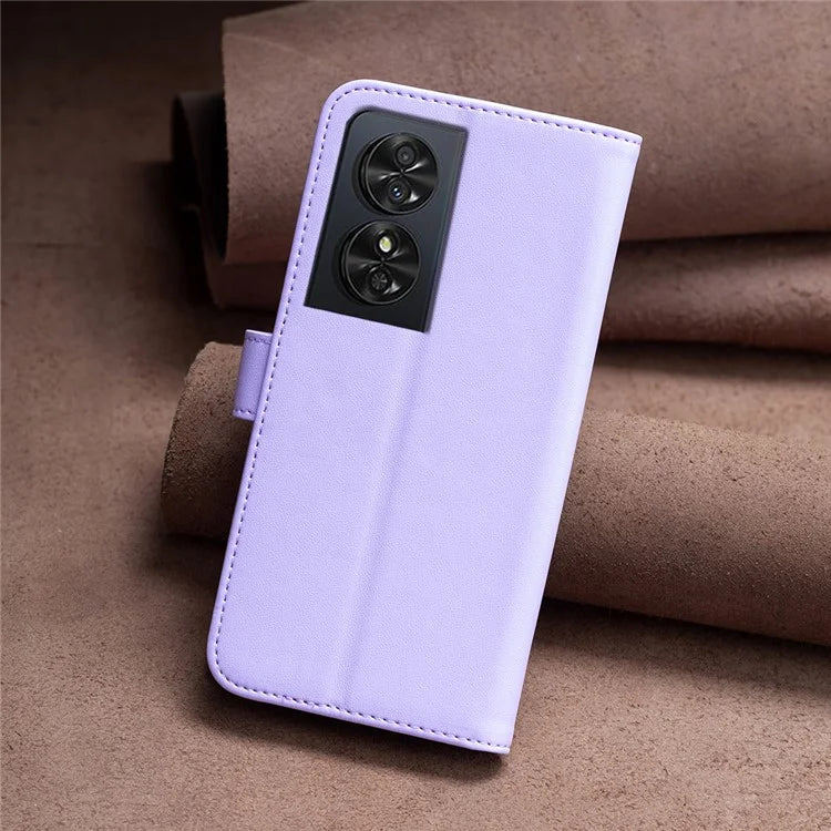 BINFEN COLOR BF17 For TCL 50 SE Case PU Leather Wallet Phone Cover Folding Stand