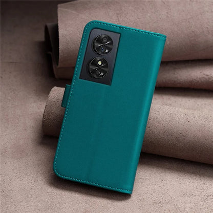 BINFEN COLOR BF17 For TCL 50 SE Case PU Leather Wallet Phone Cover Folding Stand