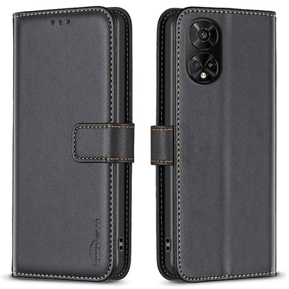 BINFEN COLOR BF17 For TCL 50 XE 5G / 50 XL 5G Case Wallet Leather + TPU Flip Phone Cover