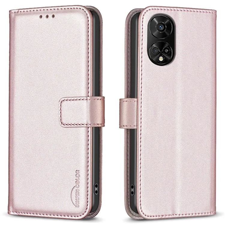 BINFEN COLOR BF17 For TCL 50 XE 5G / 50 XL 5G Case Wallet Leather + TPU Flip Phone Cover