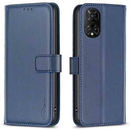 BINFEN COLOR BF17 For TCL 50 XE 5G / 50 XL 5G Case Wallet Leather + TPU Flip Phone Cover