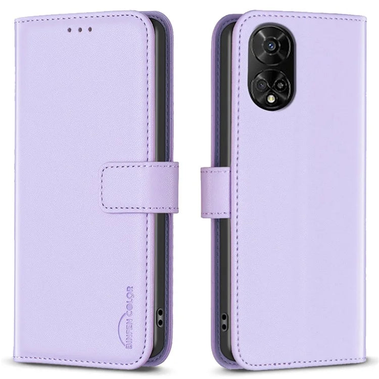 BINFEN COLOR BF17 For TCL 50 XE 5G / 50 XL 5G Case Wallet Leather + TPU Flip Phone Cover