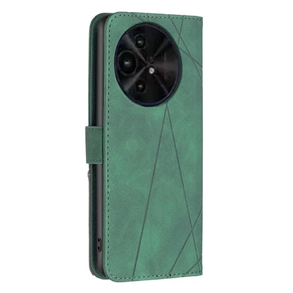 BINFEN COLOR BF05 For TCL 50 XL 5G Case Stand Wallet PU Leather Geometric Phone Cover