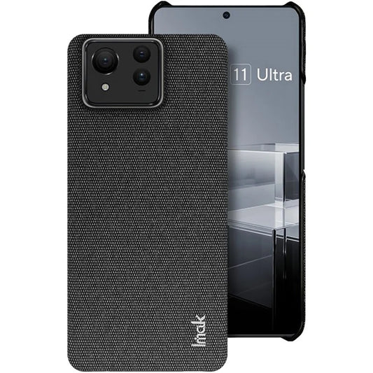 IMAK Ruiyi Series for Asus Zenfone 11 Ultra 5G Case Cloth Texture PU+PC Phone Cover