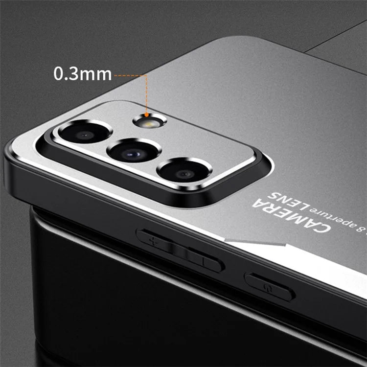 For Samsung Galaxy A14 5G / 4G Case Aluminum Alloy+TPU+PC Anti-Scratch Shockproof Phone Cover