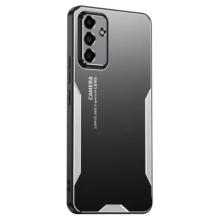 For Samsung Galaxy A05s 4G Case Aluminum Alloy+TPU+PC Drop-proof Phone Back Cover