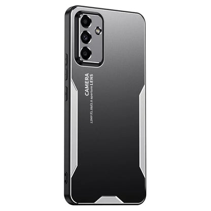For Samsung Galaxy A05s 4G Case Aluminum Alloy+TPU+PC Drop-proof Phone Back Cover