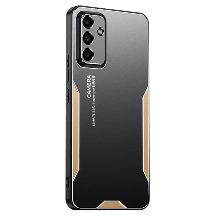 For Samsung Galaxy A05s 4G Case Aluminum Alloy+TPU+PC Drop-proof Phone Back Cover