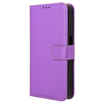 For Samsung Galaxy M55 5G / C55 5G / F55 5G Case Diamond Texture PU Leather Wallet Phone Cover TPU Inner Shell