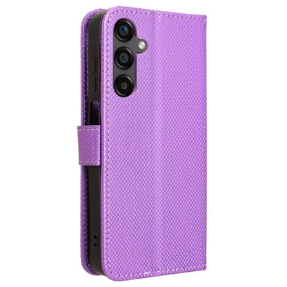 For Samsung Galaxy M55 5G / C55 5G / F55 5G Case Diamond Texture PU Leather Wallet Phone Cover TPU Inner Shell