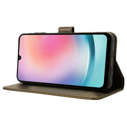For Samsung Galaxy M55 5G / C55 5G / F55 5G Case Diamond Texture PU Leather Wallet Phone Cover TPU Inner Shell
