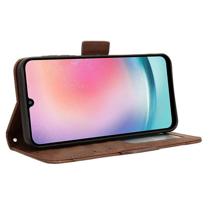 For Samsung Galaxy M55 5G / C55 5G / F55 5G Leather Case Multiple Card Slots Wallet Flip Phone Cover